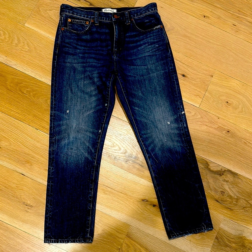 Madewell Straight Crop Jean Sz 27